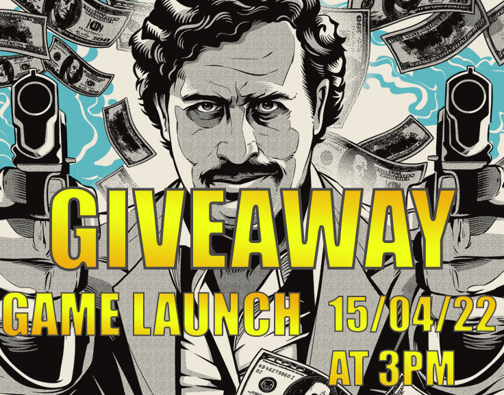 Hello the Launch of the game will be the 15/04/22 at 3 pm UTC

The White Paper V2 is also available!
narco-industry.gitbook.io/whitepaper/
To celebrate we are giving away 20 MATIC to two peoples. To participate: 
-Retweet 
-Tag 3 friends 
-Like
-Join discord server:discord.gg/RjUGZvEd4R
