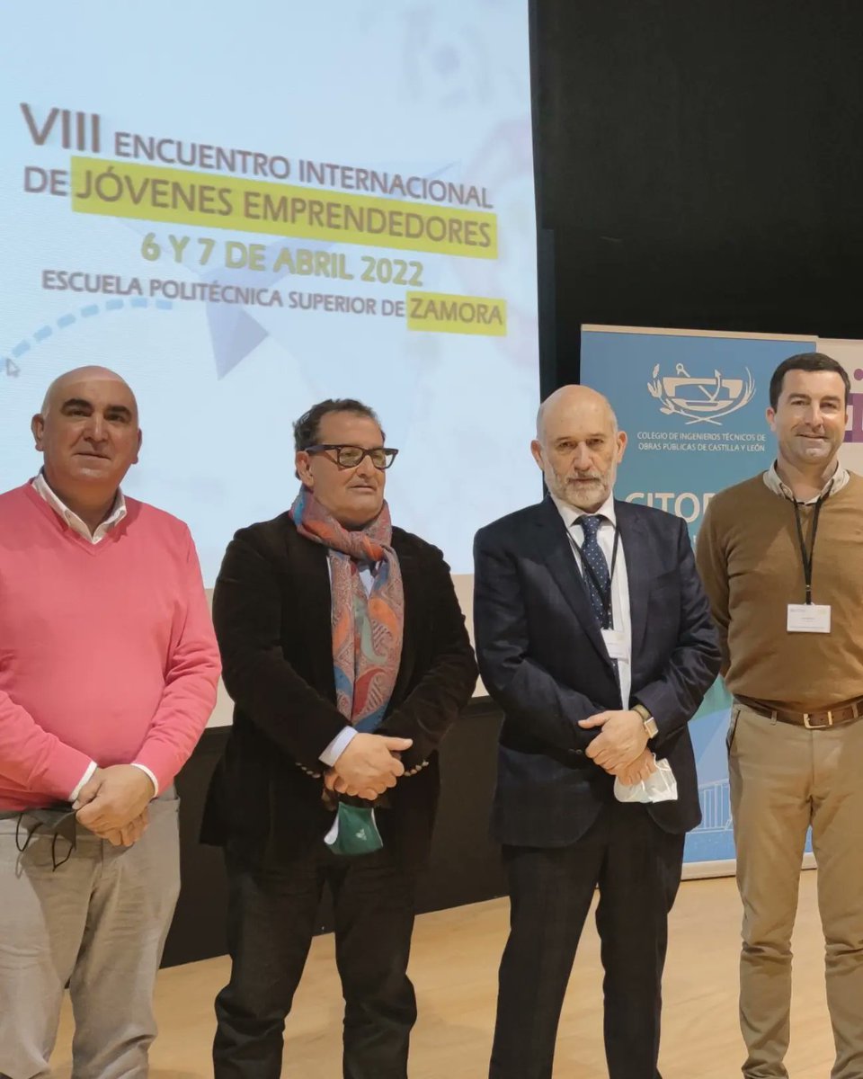 ✅Nuestro Vicedecano José Simón Fuentes, participó como jurado en #VIIIEncuentroInternacionaldeJóvenesEmprendedores, organizado por la #USAL. 
👌🏻Todo un éxito DE PARTICIPACIÓN. 
👏🏻👏🏻Enhorabuena a la organización. 
#EstudiaIngenieriaEnZamora
#Ingenieros
#Cogiti
#CampusViriato