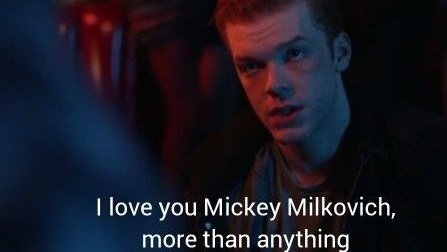 aboutgallavich's tweet photo. What started as a sad joke used to avoid the breakdown of a breakup ended up being the promise of forever between Ian and Mickey. https://t.co/FCdjCPmrur