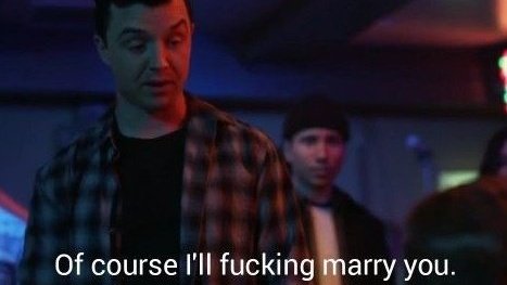 aboutgallavich's tweet photo. What started as a sad joke used to avoid the breakdown of a breakup ended up being the promise of forever between Ian and Mickey. https://t.co/FCdjCPmrur