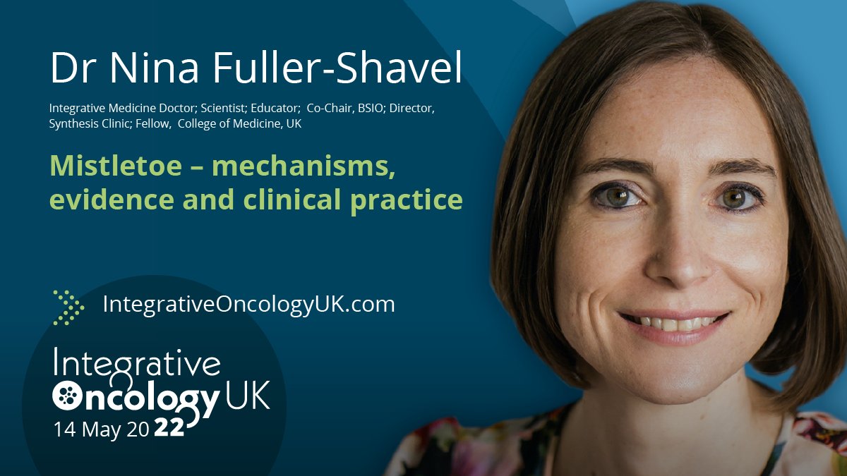 Join Dr Nina Fuller-Shavel on 14 May at #IOUK22 when we will be discussing #mistletoe- mechanisms, evidence &amp; clinical practice alongside a number of other topics aimed to optimise health quality of life &amp; clinical outcomes across the #cancercare continuum bit.ly/IOUK22