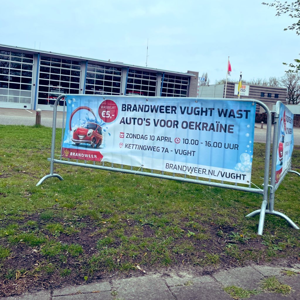 Zondag om 10.00 uur gaat onze wasstraat open! 🚘🧽 Ben jij er bij? Je leest er meer over op brandweer.nl/autos-wassen-v…

<a href="/brandweerBN/">Brandweer Brabant-Noord</a> #vught #brandweer
