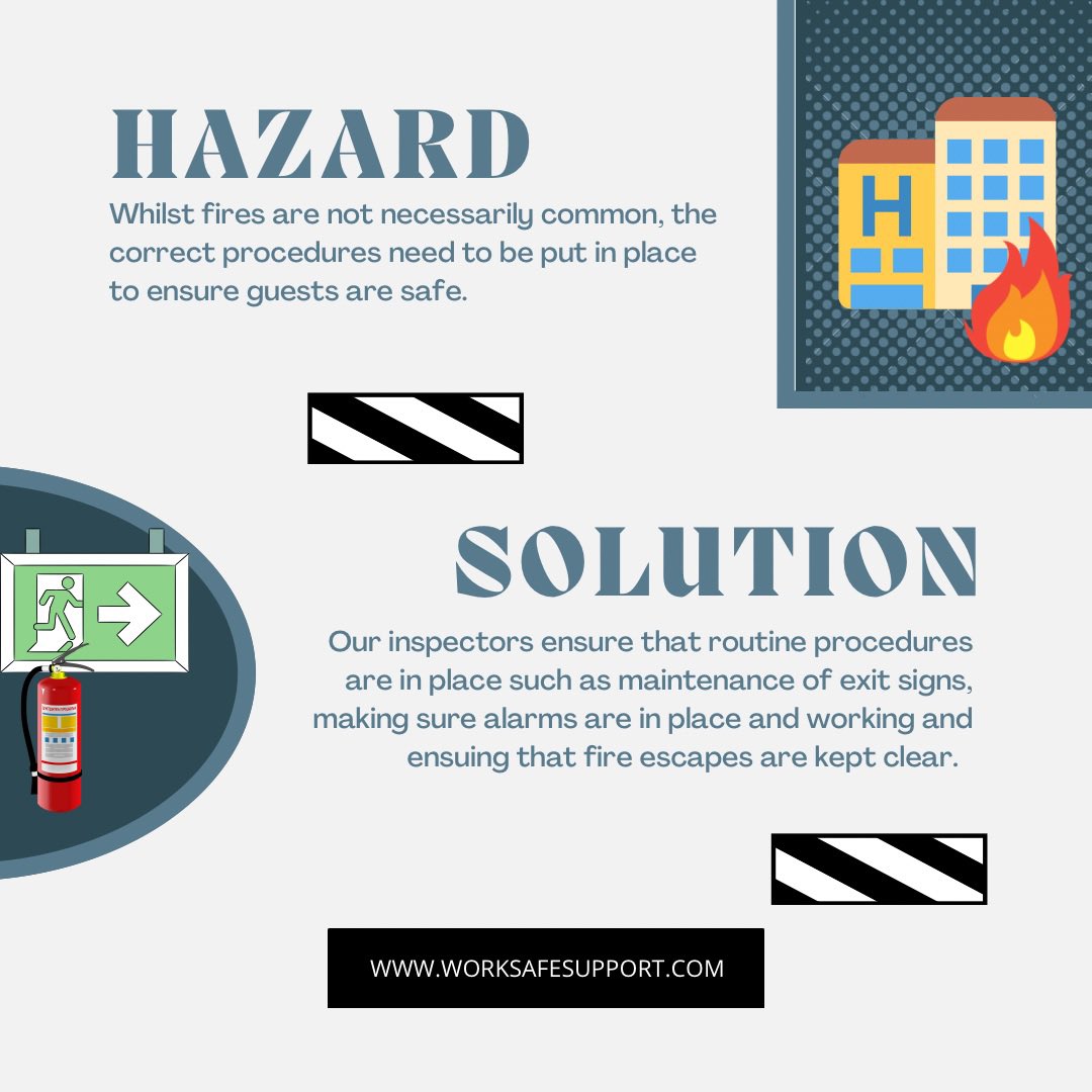 WorkSafeSupport's tweet image. The Importance of Routine Procedures  ⬇️🔥 #worksafesupport #healthandsafety #firesafety