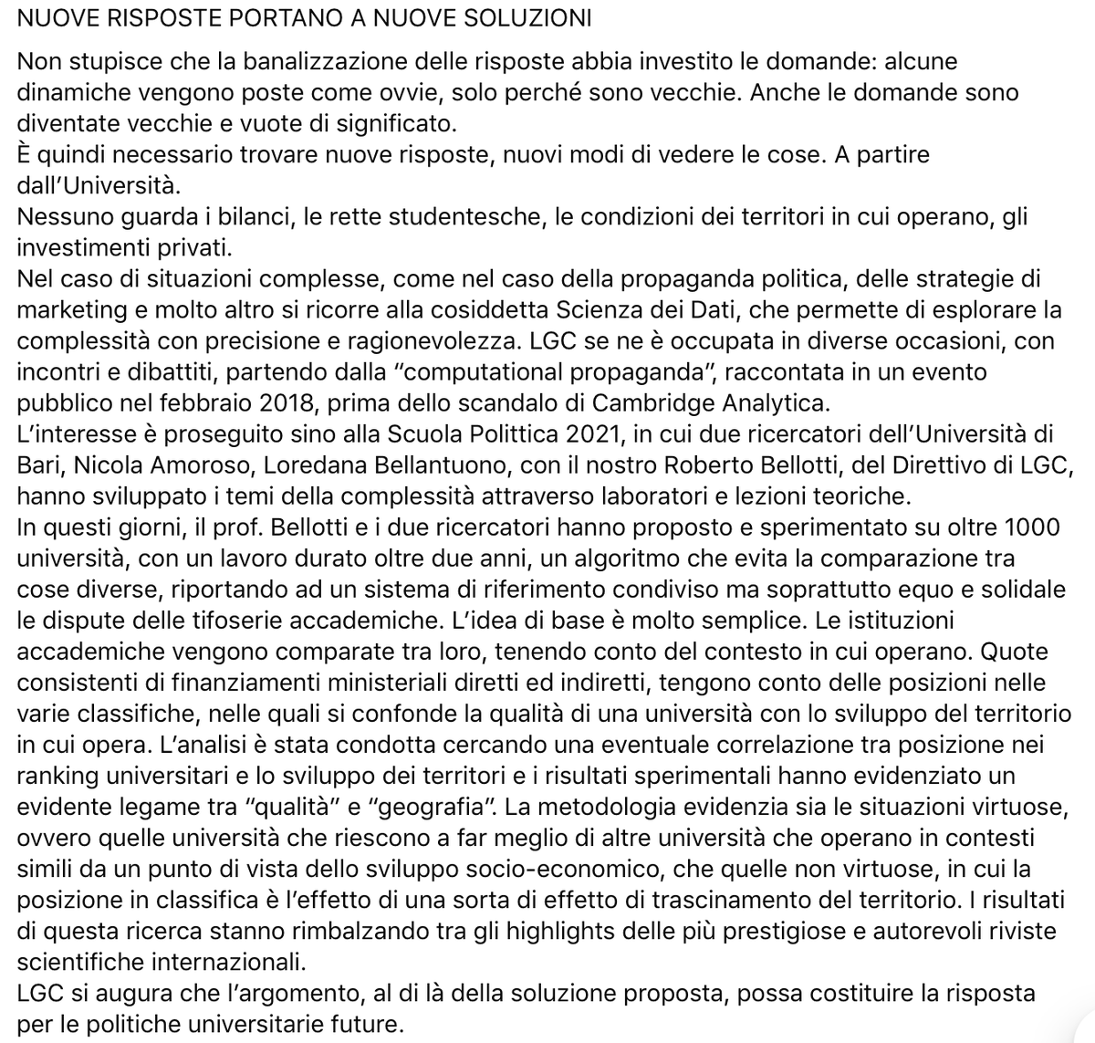 _a_l_s's tweet photo. Il pensiero di @lagiustacausa sull' articolo #PhysicsBari in questi giorni su #Nature e quotidiani. Potete trovare l'articolo @NaturePortfolio qui: https://t.co/ONa6mhlV7E https://t.co/WUjHd1IoG2