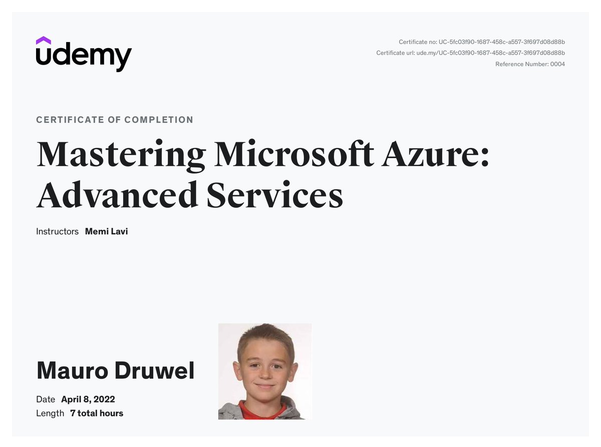 CoderMauro2008's tweet image. Yes, holiday is makertime!🤓 Proud to get this @udemy certificate and currently connecting my home IoT devices to the Microsoft @Azure IoT Hub!! @katriendg @Microsoftbe