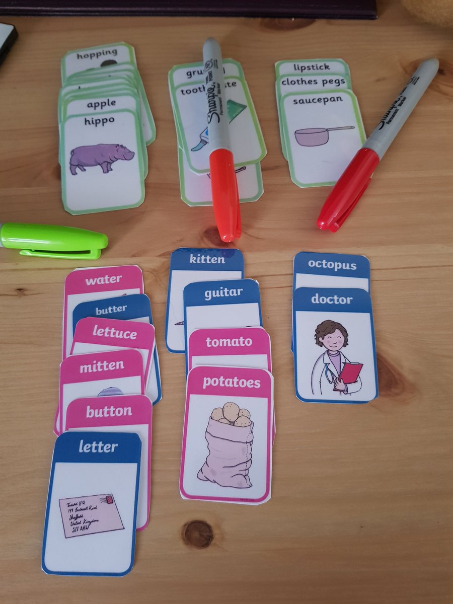 jen_speechie's tweet photo. Sorting new word medial resources by the complexity of the articulation context, and its making my heart happy #organised #speech #speechgeek #wespeechies #speechtherapy https://t.co/iCKiThJiNE