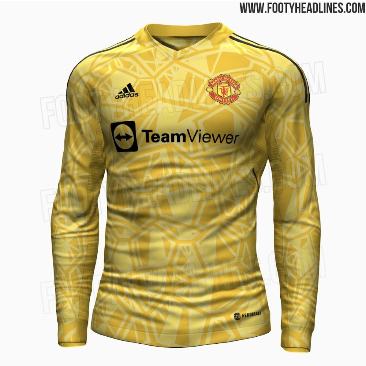 Manchester United Goalkeeper Shirt 2022-23 - Long Sleeve