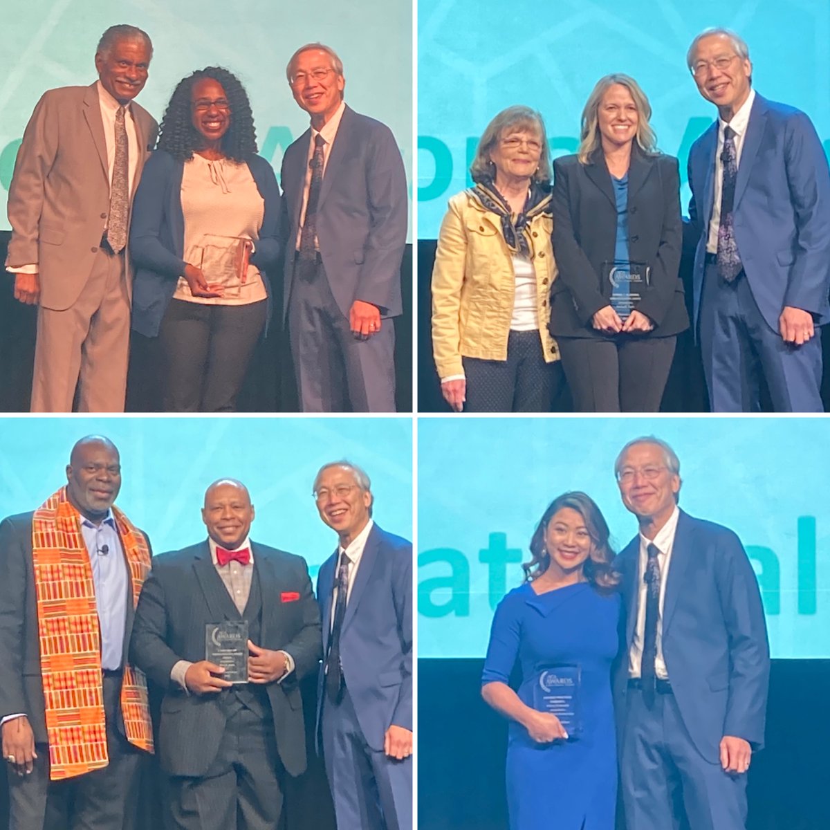 ACACounselors's tweet photo. We’re so proud to honor this year’s ACA National Awards recipients! #Counseling2022 https://t.co/vDLPZa0nA1