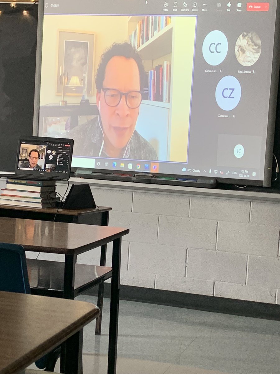 What an amazing session in Writer’s Craft today with author Lawrence Hill. His expertise and advice on the writing process was outstanding. A true Canadian artist! <a href="/HCDSB/">Halton Catholic DSB</a> <a href="/AssumptionHCDSB/">Assumption</a> <a href="/ClarkMcdougall/">Principal Assumption CSS</a>
