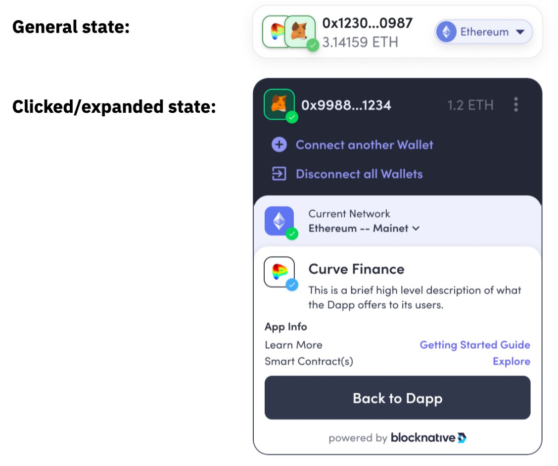 ThisIsJoules's tweet photo. This is huge! Can't wait to see more #Dapps enable multi-wallet connections. This is going to push the #web3 and #defi experience to the next level.

See it in action:
https://t.co/Sc6x5rrKl8

Can you imagine this level of account management on your favorite Dapps? https://t.co/HCkdn1NH1j