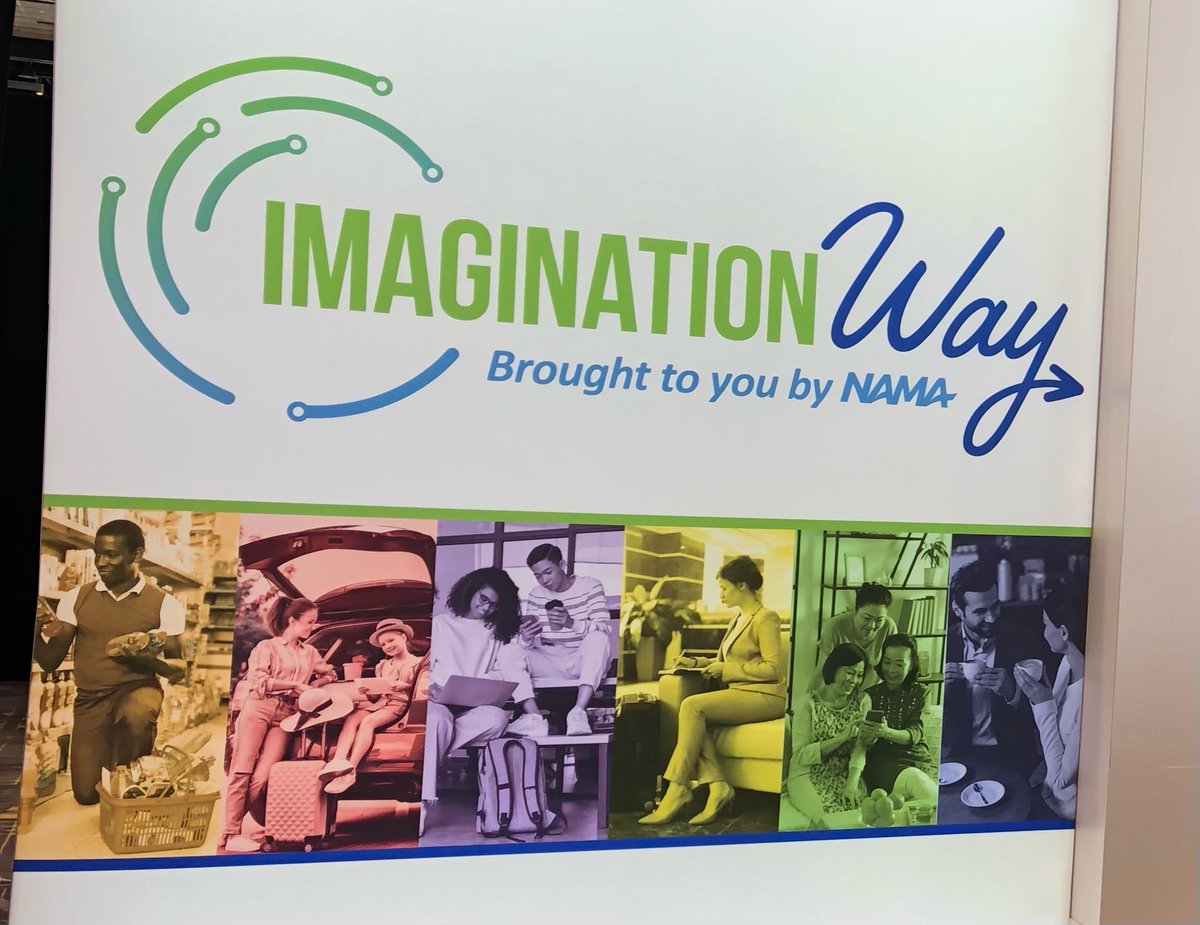 TradeshowLogic's tweet image. The convenience services community is back at it for The NAMA Show 2022 - Congratulations to @NAMAvending for debuting Imagination Way, an immersive experience showcasing the future of self-service and unattended retail.

#tradeshowlogic #smarteventsolutions #TheNAMAShow