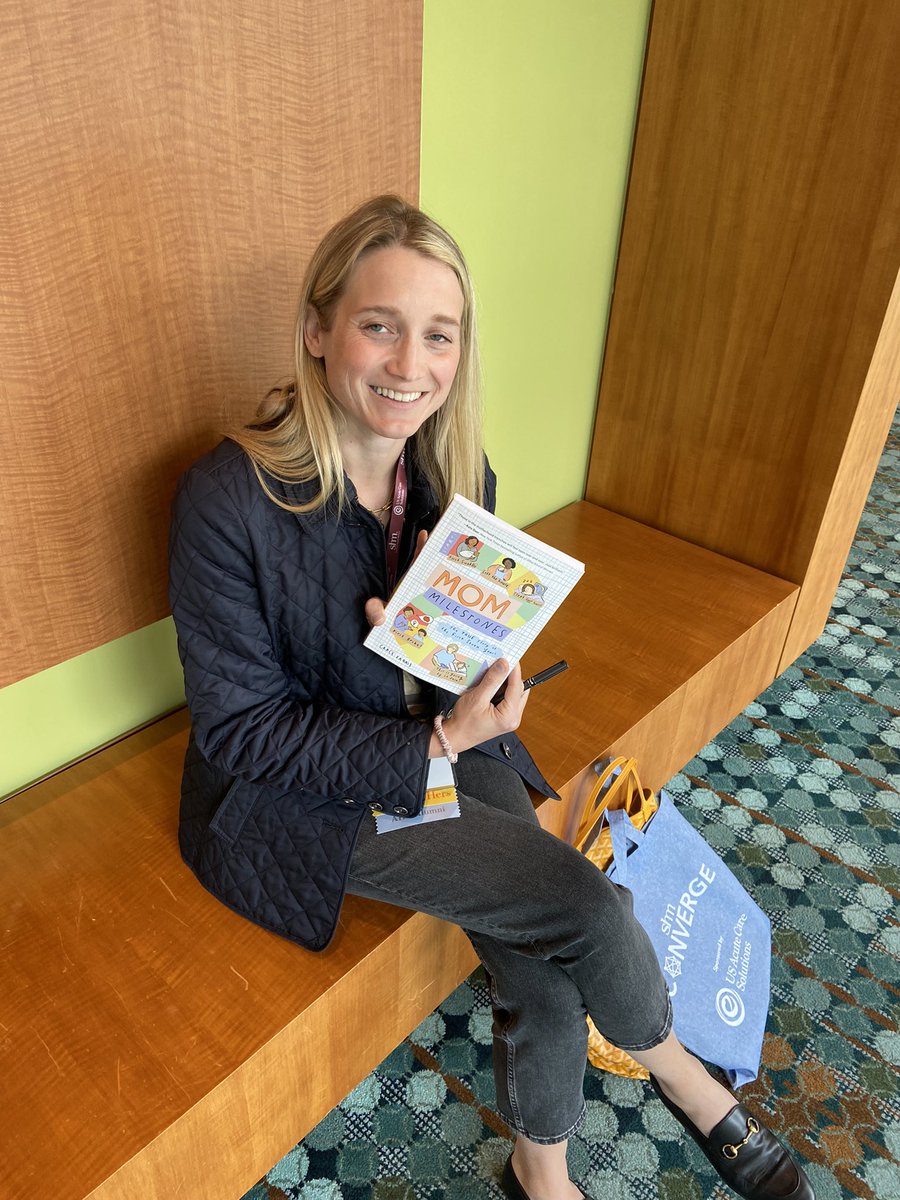 ETSshow's tweet photo. No big deal it’s just @gracefarris AUTOGRAPHING HER BOOK FOR MY WIFE!!!
Grace is brilliant.
#SHMConverge
#MomMilestone https://t.co/Kwnycq0Ecj