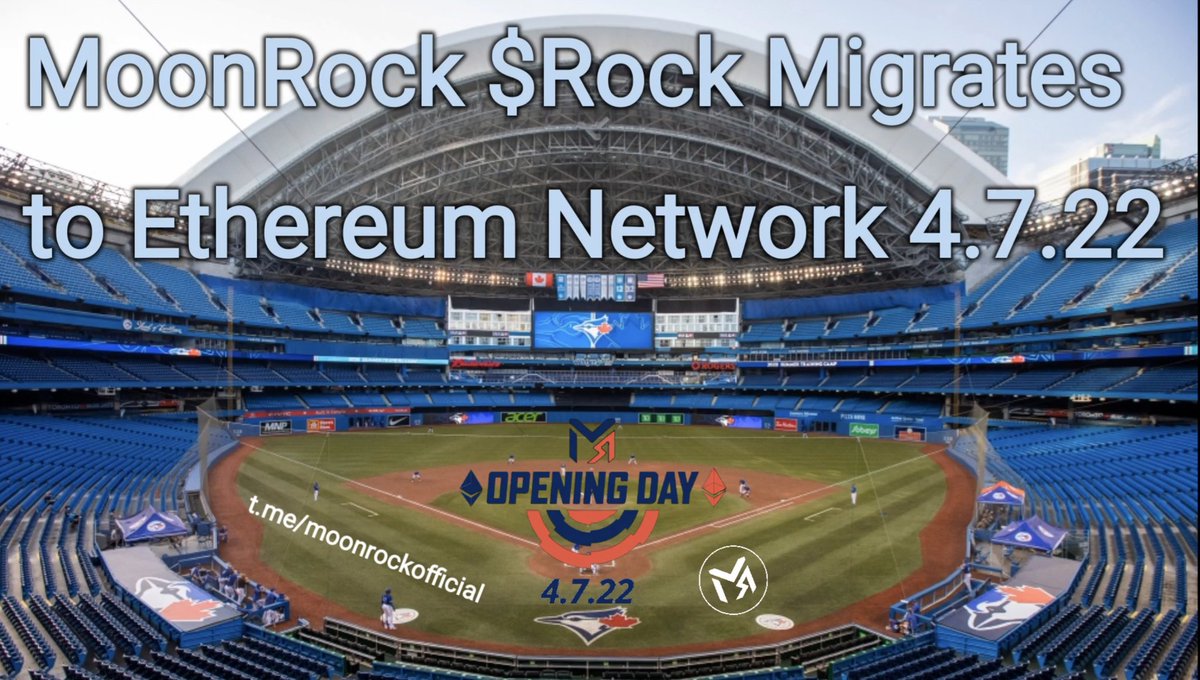RonnieFranchise's tweet photo. @moonrockcoin @MEMEChainCap #OpeningDay in Toronto for the #BlueJays and #MoonRockcoin on the #Ethereum through #uniswap https://t.co/6ZePwJRk0v
