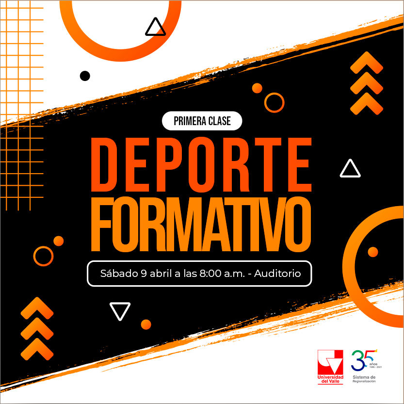 UnivalleBun's tweet photo. Atención: Los estudiantes matriculados en Deporte Formativo para éste período académico, deben presentarse con ropa institucional deportiva (camiseta roja, pantaloneta blanca) mañana sábado 9 de abril a las 8:00 a.m. en el Auditorio César Sarria. https://t.co/0m5C6rlchY
