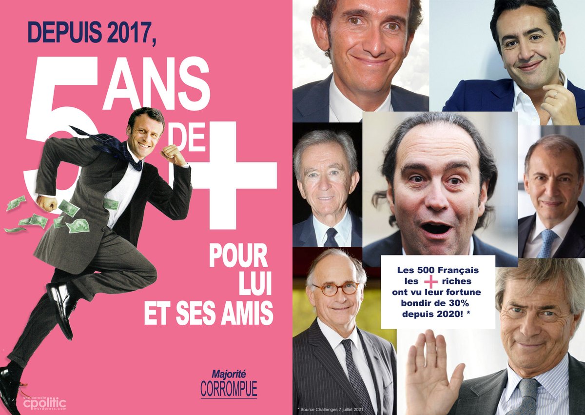 blogcpolitic's tweet photo. #JeVoteMacronDesLePremierTour si j'ai envie d'enrichir les amis financiers de l'apprenti dictateur !
#MacronNousPrendPourDesCons
#MacronRTL https://t.co/yfzaiND2Ir