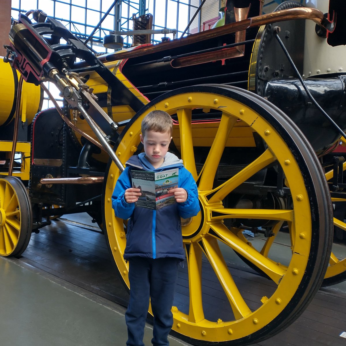 jimbo_lmr's tweet photo. The replica of Stephenson's Rocket was good but checking out @MGoatTours tours from York was much better!
#BetterByGoat https://t.co/ltKEpXxCzh