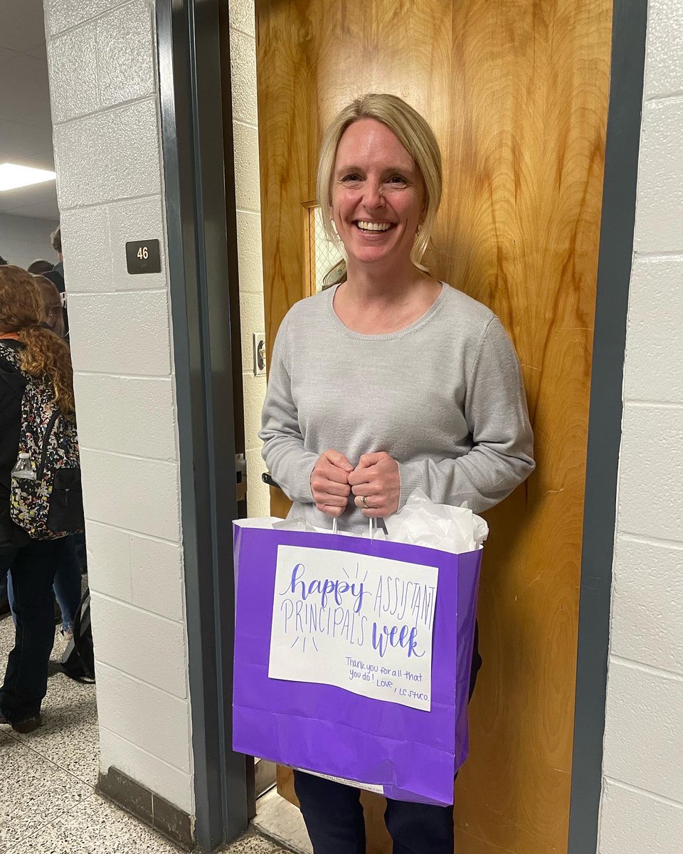 LCFalconsStuCo's tweet photo. We showered our awesome assistant principal’s with gifts today in honor of Assistant Principal’s Appreciation Week! Not pictured is Coach Carter, but he’s pretty cool, too.. Each four of them are greatly appreciated! https://t.co/oBE7fYtJb9