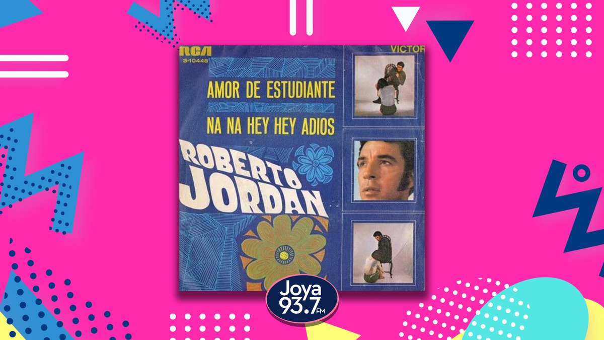 Joya937FM's tweet photo. #FelizSabado 😀
🔝 El día de hoy en el #TopTenDeMartinillo con @MartinilloJoya 🎙 tenemos en la posición #7 a #RobertoJordan 🎤 con el tema #AmorDeEstudiante 🎶
👉 https://t.co/CQp50drEli https://t.co/PAzhniI0dh
