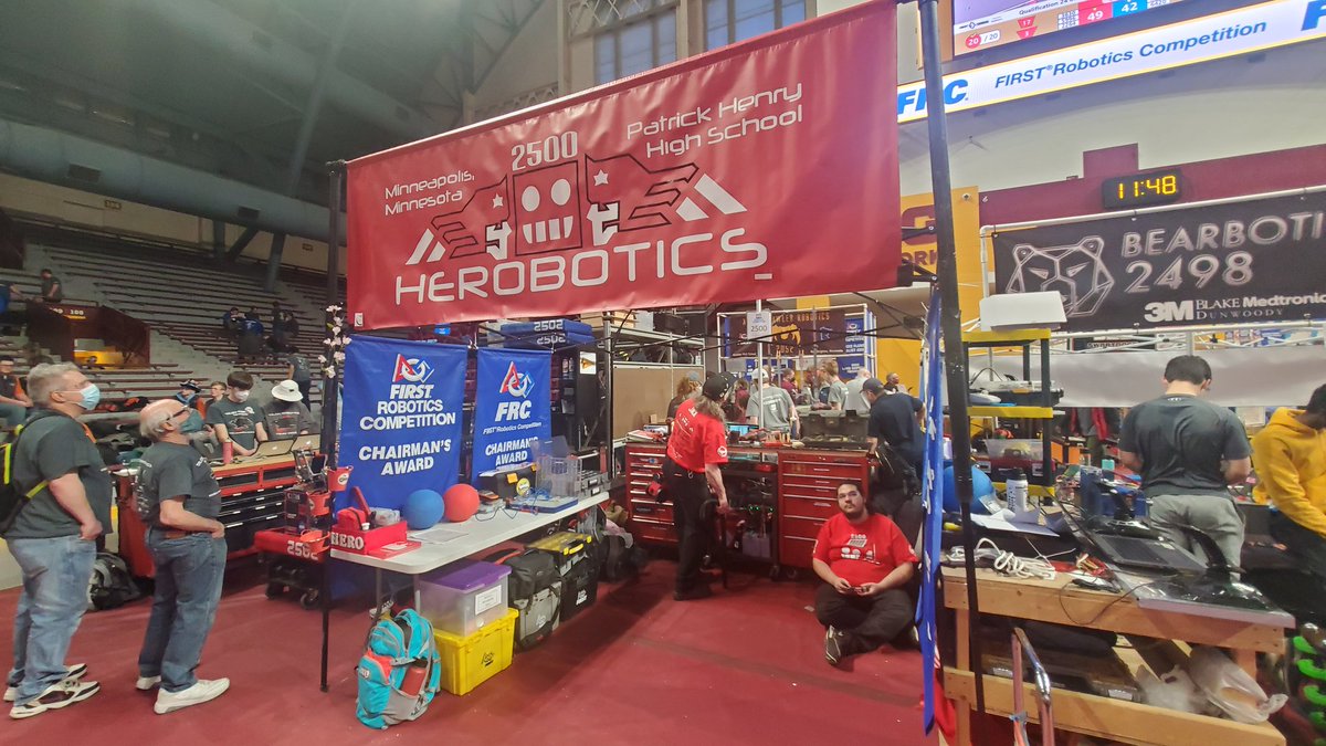 FRC 2500 Herobotics tweet media