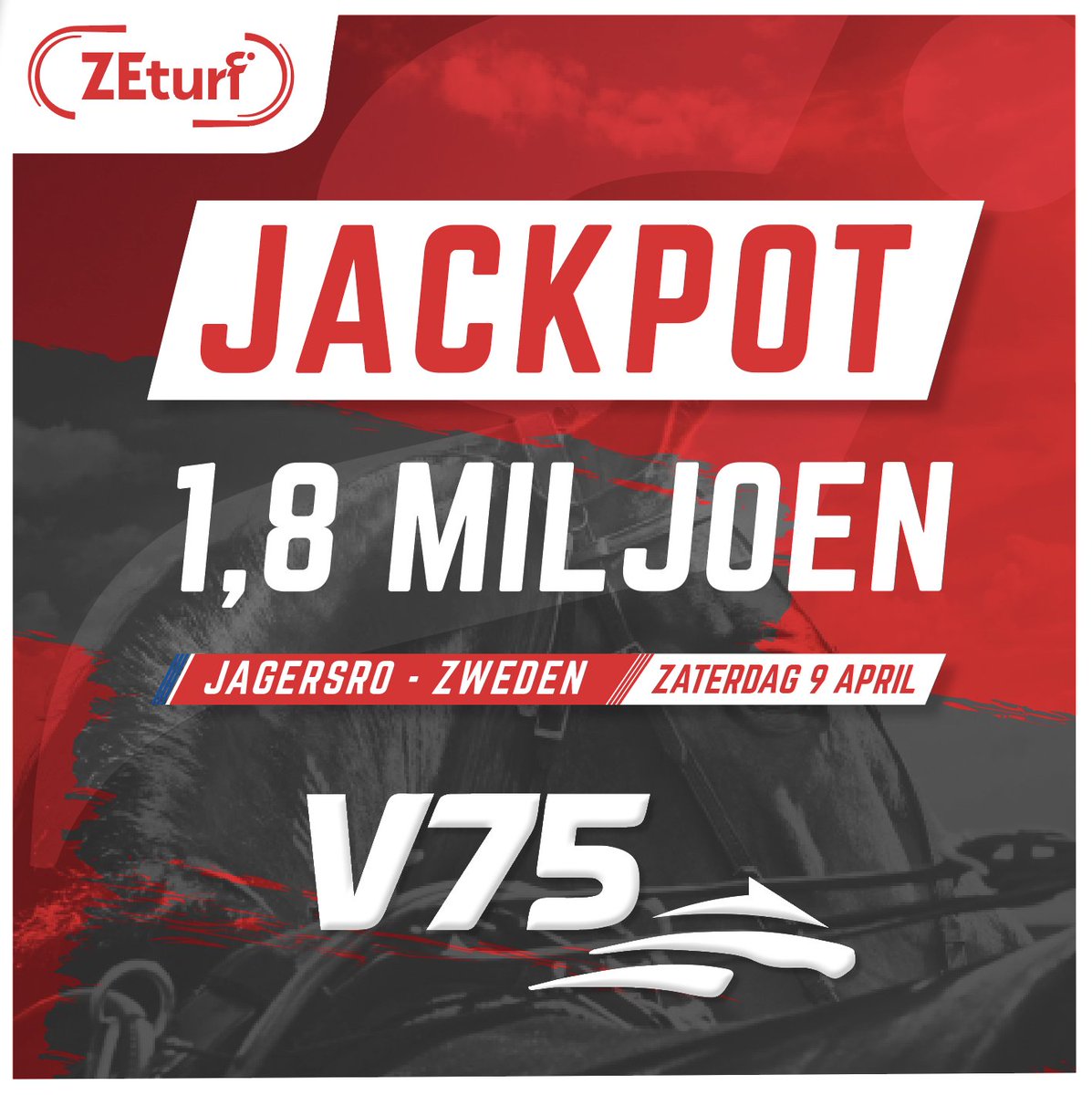 ZEturf_NL's tweet photo. De laatste tijd zijn er leuke prijzen gewonnen op de V75! Ben jij de volgende? 💰 Bekijk alle tips en meer hier: https://t.co/EkTmGo3YiQ 

#ZEturf #Zweden #V75 #Jagersro #Jackpot https://t.co/78oJtOCP6E