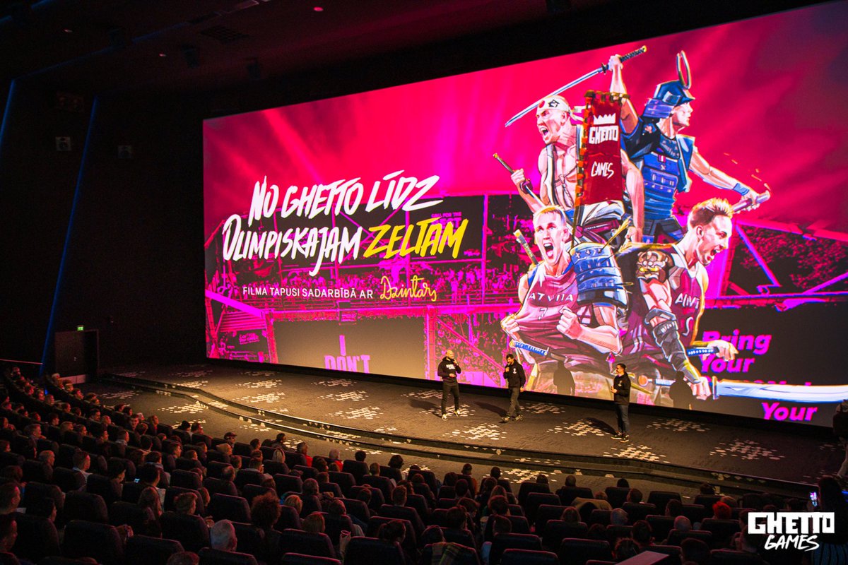 GhettoGames's tweet photo. Tev nav plÄnu piektdienai? š¤
Aizej uz @forumcinemaslv un noskaties filmu āNo Ghetto lÄ«dz Olimpiskajam zeltamā! šš„
#ghettogames #movie #noghettouzolimpiÄdi https://t.co/r01g4HKqus