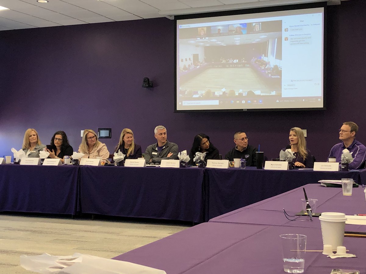 K_D_Keller's tweet image. Looking forward to hearing ⁦@KStatePFP⁩ panel this morning with ⁦@ThomasALane⁩ and Student Life division colleagues. #purplepride #communityofcare