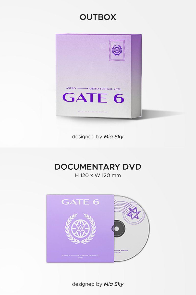 Concept] 2022 ASTRO AROHA FESTIVAL 'GATE 6' Special MD Box Set