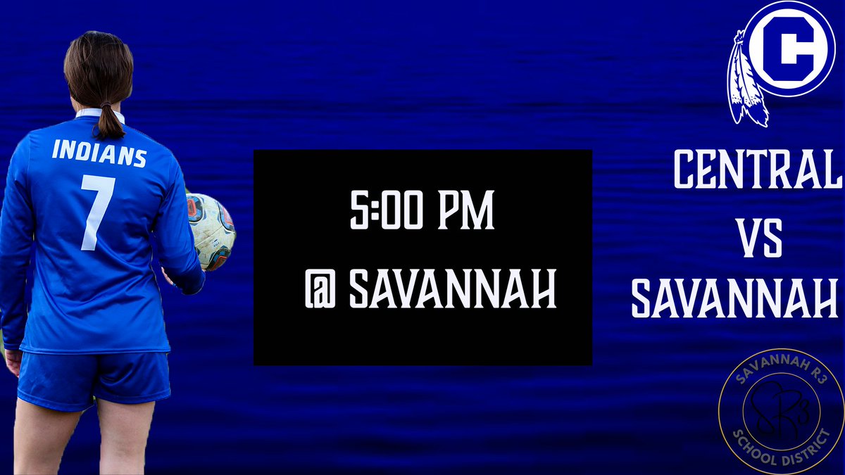 <a href="/IndiansChs/">CHS Indians Girls Soccer</a> heads up the road to Savannah today! The Lady Indians will take on the Savages with Varsity starting at 5 with JV to follow. Best of luck and #bringthenoyes <a href="/SJNPSports/">News-Press NOW Sports</a> <a href="/KQ2SPORTS/">KQ2Sports</a> @TommyKFEQ <a href="/CHS_Indians/">St. Joe Central HS</a> <a href="/DCLau5/">David Lau</a>