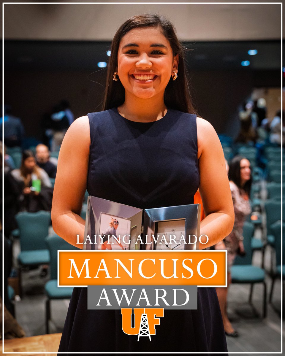🏆𝐌𝐚𝐧𝐜𝐮𝐬𝐨 𝐀𝐰𝐚𝐫𝐝🏆

Congratulations to women's tennis player Laiying Alvarado on the 2022 Mancuso Award!

Laiying is the most decorated player in program history, but also achieves highly in the classroom and in the community.

We are proud to call her an Oiler!