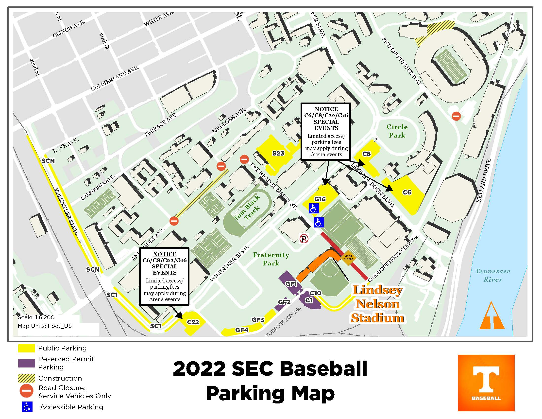 Sac State Map Pdf Parking & Transit On Twitter: "Baseball Parking - Two Notes - No Baseball  Parking In G16, This Is Reserved For Concert Attendees And Pat Head Summitt  Will Be Closed For Food Trucks.