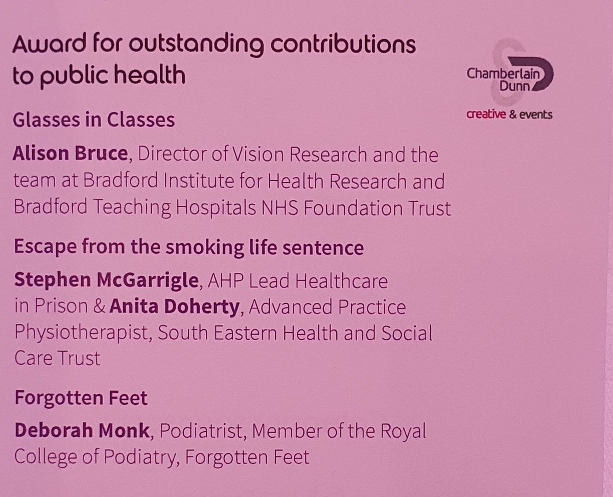 DrEmWilliams's tweet image. Excited to attend the @AHAwards with @alisonbruce201, nominated for her outstanding contributions to public health via #GlassesInClasses. Fingers crossed!