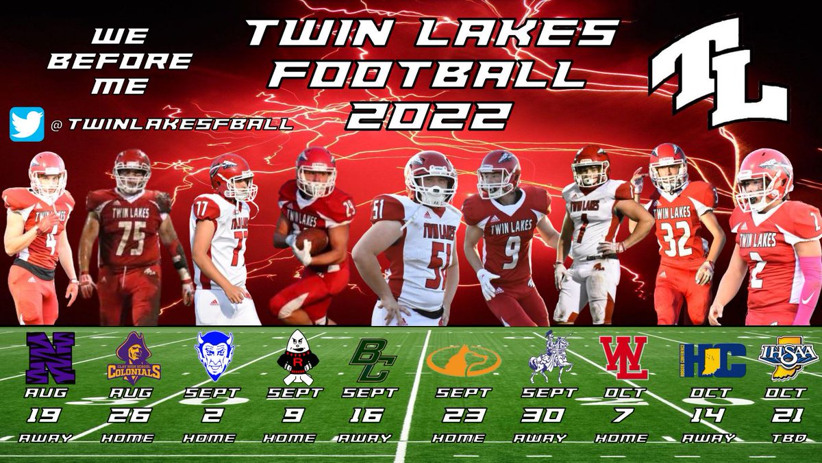 CoachTinich's tweet photo. Can't wait for the 2022 Season to get here! Let's go!
@TwinLakesFball #WeBeforeMe #TLFootball #GoBigRed #WarDogDefense https://t.co/c1A2r2Njxd