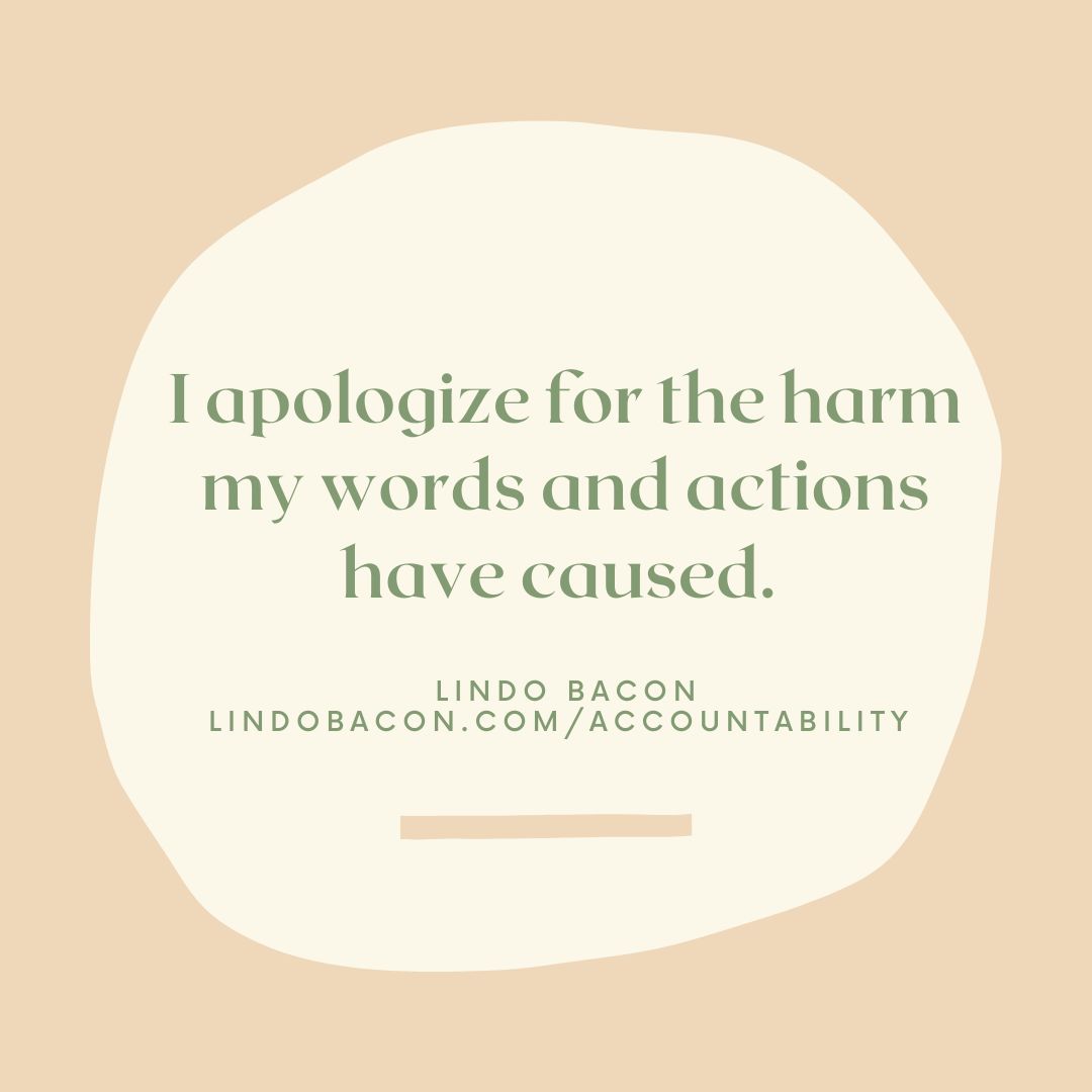 I apologize for the harm my words and actions have caused. bit.ly/37l7Gt3