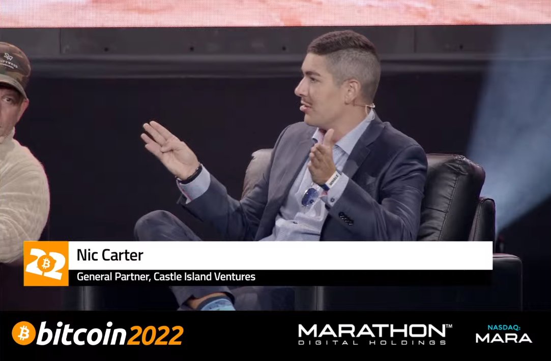 stevedanews's tweet photo. 📌Bitcoin 2022 Konferansı (3)
📢Coin Metrics Kurucusu Nic Carter:
🔸"Bitcoin madenciliği en hızlı büyüyen alanlardan biri ve bunu diğer endüstrilerden çok daha temiz bir şekilde yapıyor."
#Bitcoin2022 #NicCarter https://t.co/RTWkVvqWUf