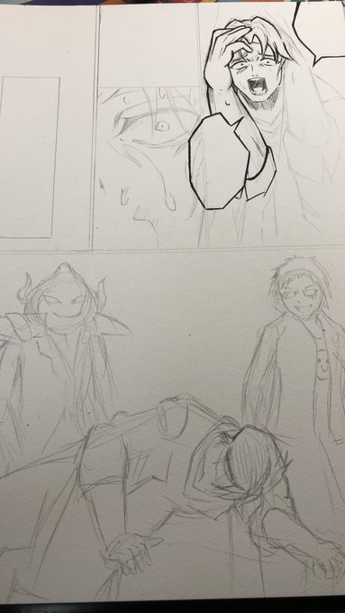 久々に描いてる( 。∀ ゜) 