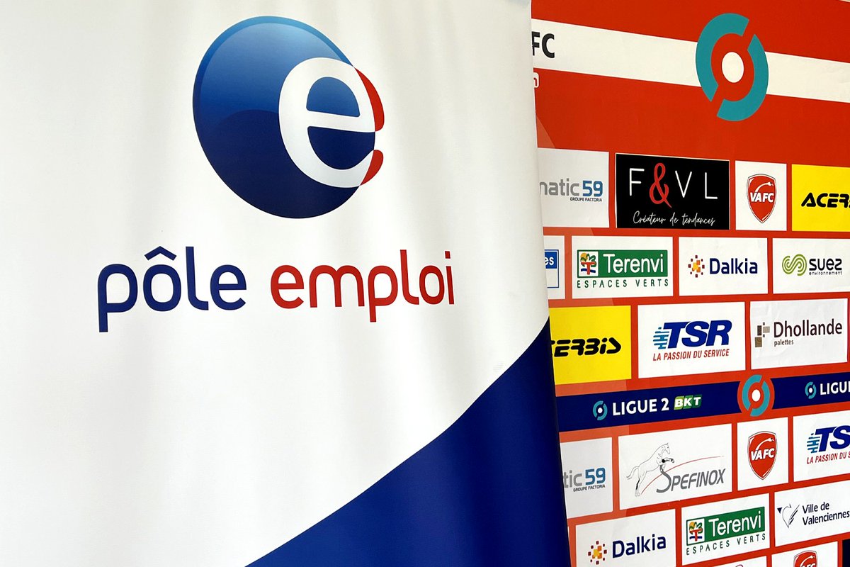 VAFC's tweet photo. 𝘗𝘢𝘴𝘴𝘦 𝘥𝘦́𝘤𝘪𝘴𝘪𝘷𝘦 𝘢𝘷𝘦𝘤 𝘗𝘰̂𝘭𝘦 𝘦𝘮𝘱𝘭𝘰𝘪 ⚽

Le VAFC et Pôle Emploi s’allient dans un but commun : 𝐟𝐚𝐢𝐫𝐞 𝐛𝐫𝐢𝐥𝐥𝐞𝐫 𝐥𝐞 𝐇𝐚𝐢𝐧𝐚𝐮𝐭 !

Une grande première dans le football professionnel ➡ https://t.co/IXZS93U5tb https://t.co/3EQvzEXG0f