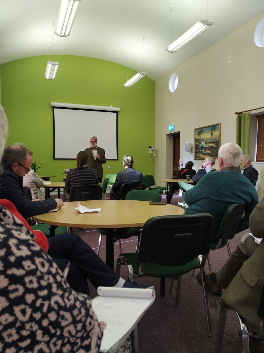 Janemellett's tweet photo. Justin Kilcullen, former CEO of @trocaire delivering a great workshop on how his parish community @SAGEShankill became a gold standard #EcoParish #ICCCC #CreationCare Conference. Practical actions. https://t.co/2TVd2EmJop