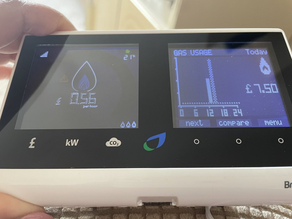 InCheck_Podcast's tweet photo. @BritishGasHelp  @britishgas this is the current price showing for just half a days worth of gas £7.50 … surely this can’t be correct. If that’s the case prices have gone up over 100% https://t.co/EbfwCD6MK5