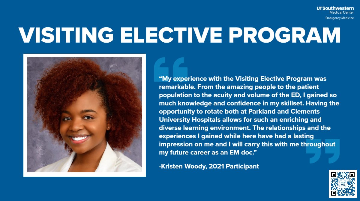 UTSW Emergency Medicine on Twitter "Applications for our Visiting