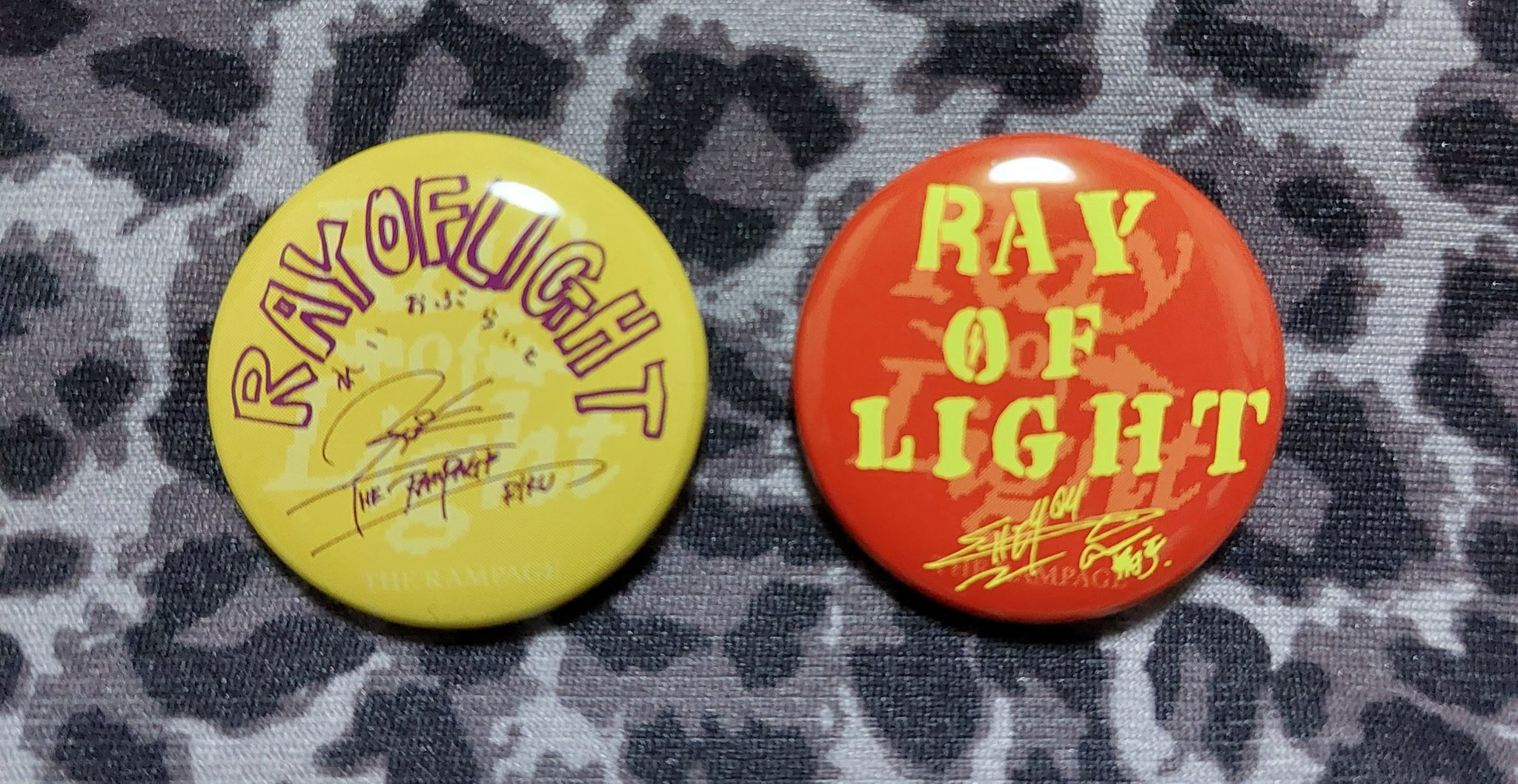 RAY OF LIGHT 缶バッジ　陣