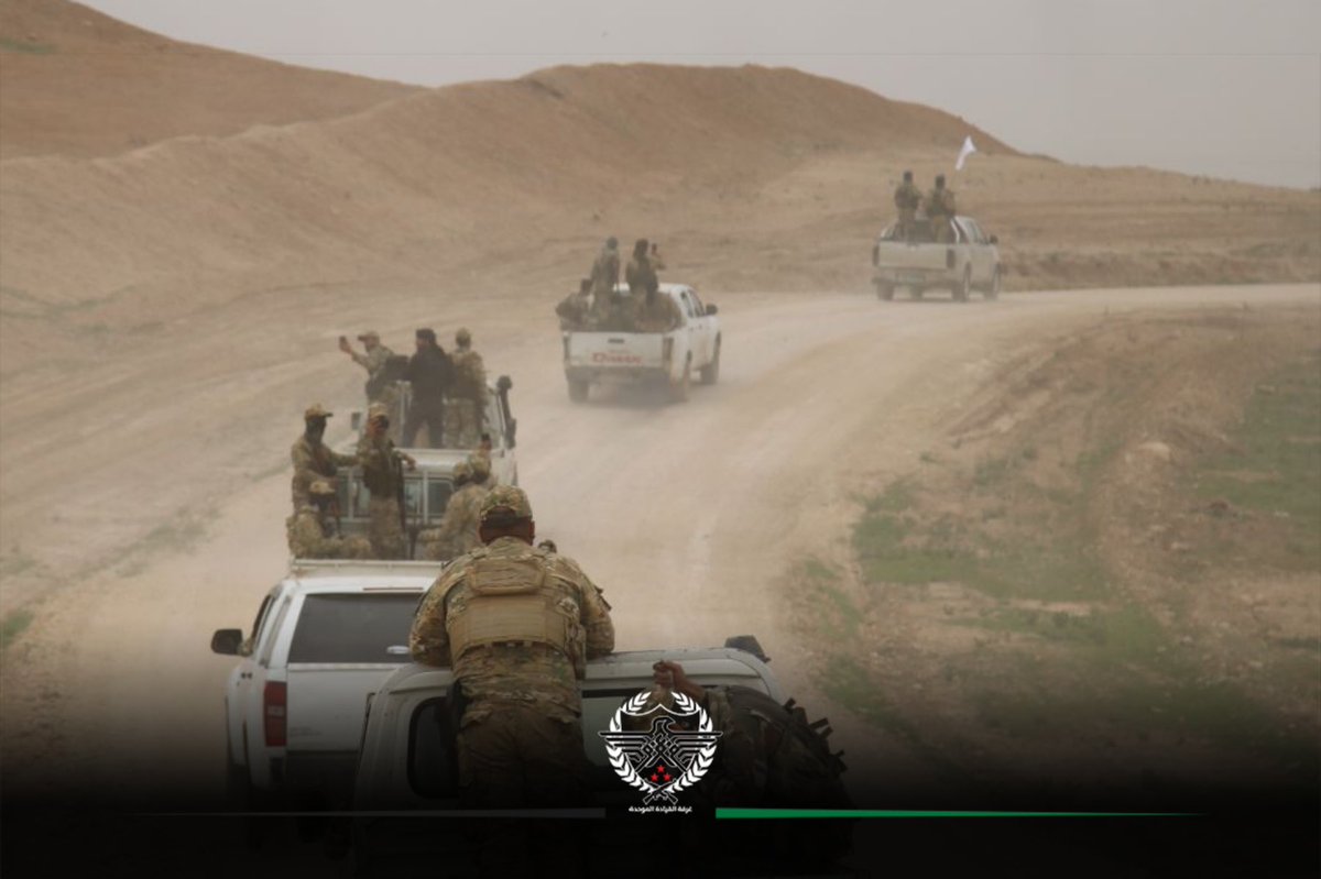 UniLeadership's tweet photo. #غرفة_القيادة_الموحدة
#عزم

قوّات غرفة القيادة الموحدة-عزم تنفذ مناورات عسكرية على خطوط التماس مع ميليشيا #قسد الإرهابية في منطقة رأس العين بريف الحسكة.

https://t.co/BdIrvZlFrU https://t.co/u9QYApYeAx