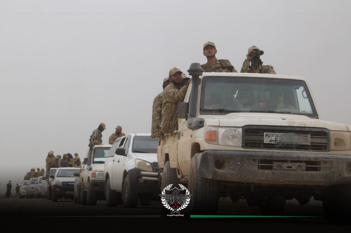 UniLeadership's tweet photo. #غرفة_القيادة_الموحدة
#عزم

قوّات غرفة القيادة الموحدة-عزم تنفذ مناورات عسكرية على خطوط التماس مع ميليشيا #قسد الإرهابية في منطقة رأس العين بريف الحسكة.

https://t.co/BdIrvZlFrU https://t.co/u9QYApYeAx