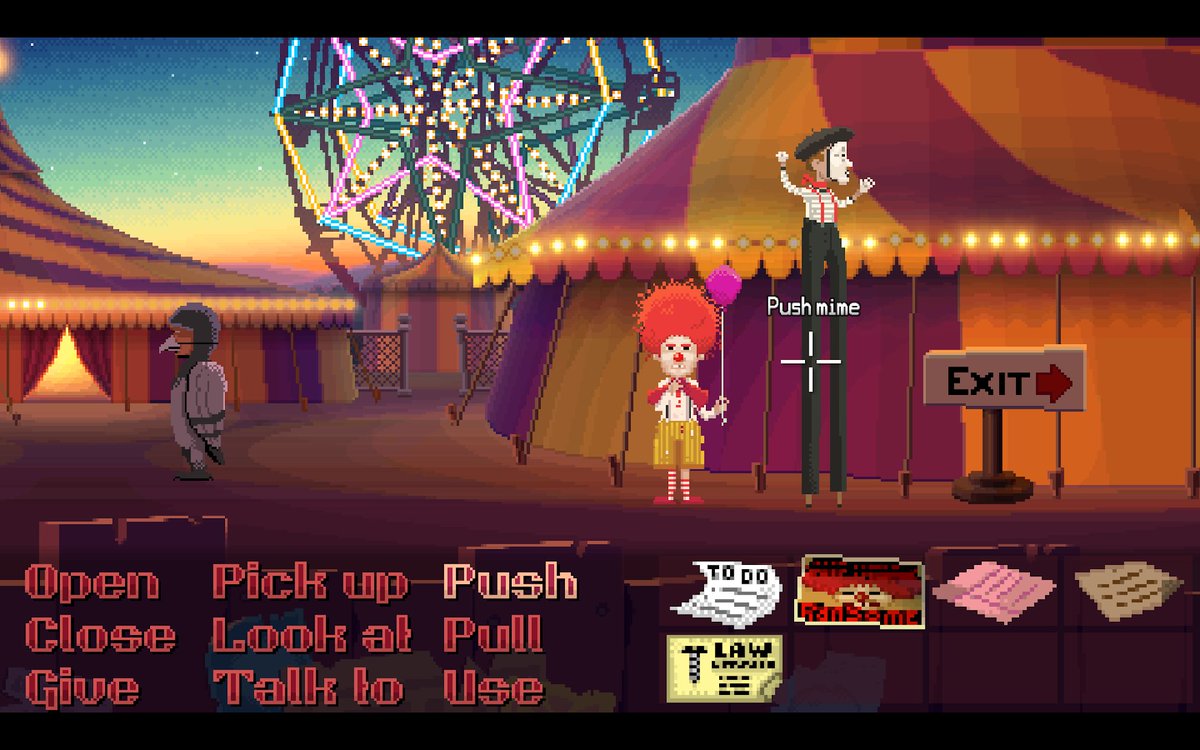 PiecesofKate's tweet photo. As others have been saying, if you're an excited Monkey Island fan who hasn't yet played #ThimbleweedPark, please do. You won't regret it.

Play it on Steam, Switch, Android, up a tree, in the bath, yada yada yada. https://t.co/Xk0Q3Vu3jj