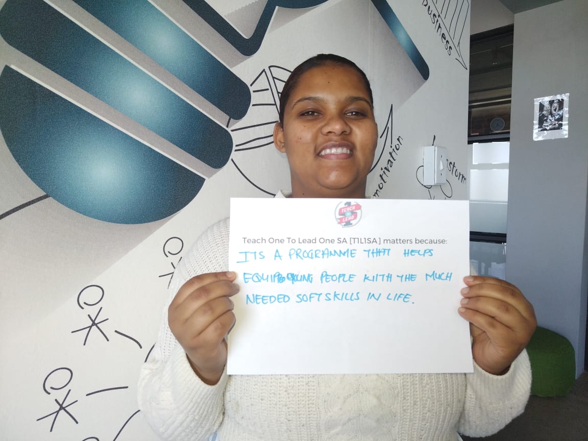 Teach1Lead1SA's tweet photo. We aim to focus on nurturing and leading them into a purpose and potential life. Students graduate with a firm understanding of universal principles and character attributes that leads to success.

#TeachOneLeadOne #T1L1 #TakeTheRisk https://t.co/37NiZ2aX3h