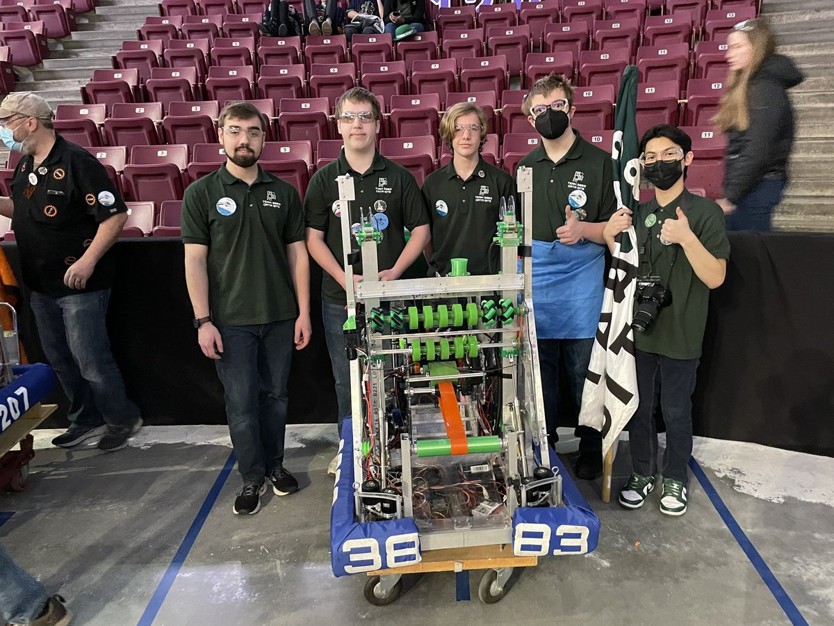 FRC3883's tweet photo. Catch us at North Star regional competition! We’re ready!
-
#firstforward #omgrobots #morethanrobots #makeitloud #FIRSTinspires #frcrobotics #frcteams #firstroboticscompetition #RAPIDREACT #frcrapidreact https://t.co/2HTvQvcd1c