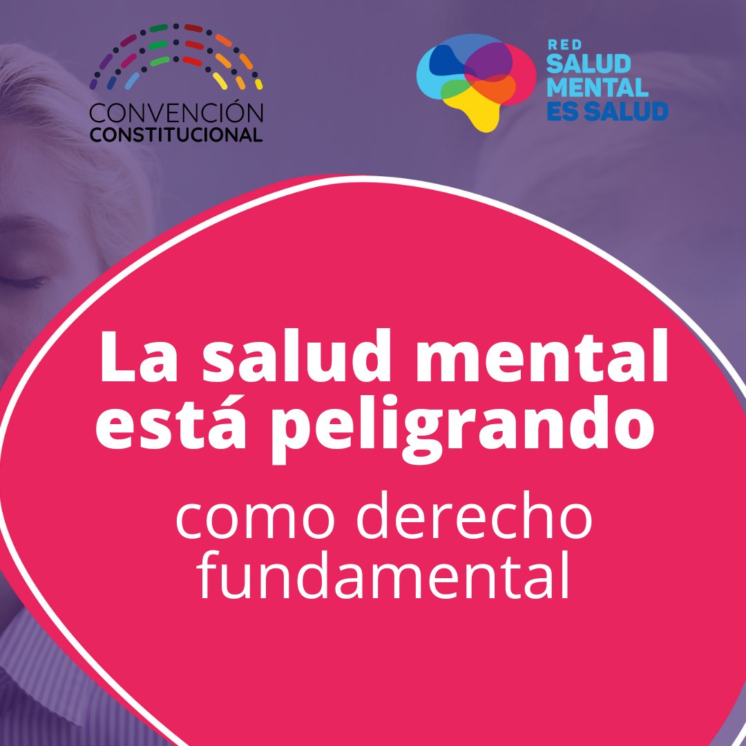 SaludMental_cl's tweet photo. 🚨Ayúdanos🚨
La salud mental está peligrando como derecho fundamental
La Convención excluyó el articulado que la incorporaba
La alternativa: integrar una indicación que genera políticas y programas y que promueve el aumento progresivo de su financiamiento
#SaludMentalesSalud https://t.co/fwhfrL6o5u