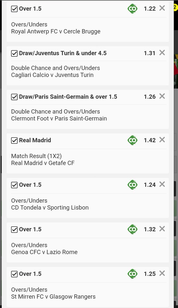 Betting_gurru's tweet photo. Here's the 4138.44 odds slip I promised

I WILL FOLLOW EVERYONE WHO RETWEETS

I will edit this slip and share in my VIP Group with more safe slips I cooked. It's only R100 ONCEOFF to join my VIP Group. DM me if you wanna join my VIP Group.

Code: U1634AE46 https://t.co/u7iryvcM6g https://t.co/TFXDKrHWHM