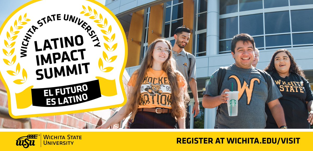 SEbuffCCC's tweet image. Event: Latino Impact Summit
When: Saturday, May 7, 10 a.m.-2 p.m.
Where: Wichita State University, Rhatigan Student Center
Register: slate.wichita.edu/register/LIS_M… 
This event is for all high school students. Check your email for more details.