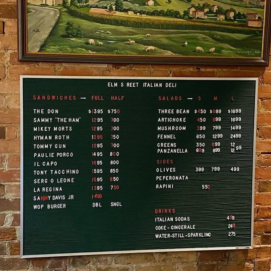 eatingyyz's tweet photo. This spot in downtown #Toronto serves up some tasty #sandwiches with super fun names! It will take you some time to make it down the list but here are a few yums to eeeat asap! 😁

ℹ️ @elmstdeli
📍 15 Elm St,
☎ 416-591-6411
🚇 Dundas Station

#torontofood #torontodeli #eatingyyz https://t.co/H1RVIrI5j3