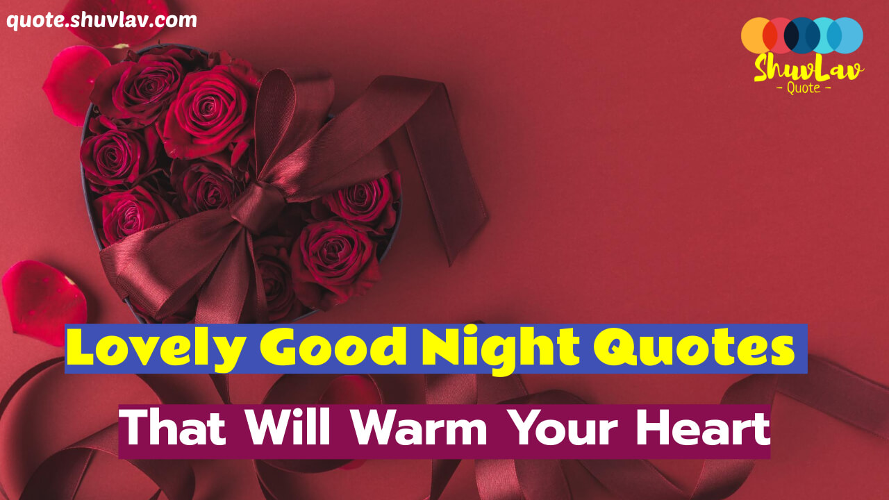 Lovely Good Night Quotes That Will Warm Your Heart